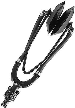 MUSISALY Motor Flusher Boat Accessories Outboard Motor Cleaning Tool Flusher Cup Muffs Dual Water Feed Pontoon Boat Cleaning
