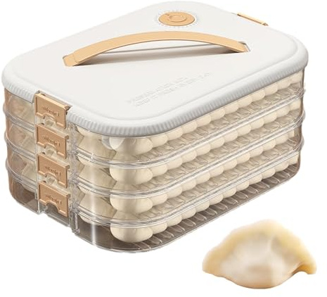 Contenitori ermetici per la conservazione dei biscotti - Contenitori per la conservazione dei biscotti, Supporto ermetico per biscotti | Porta biscotti a 4 strati con timer, contenitore per conserve