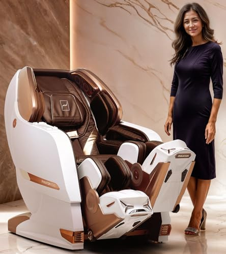 GLOBAL RELAX® I Centurion 8D-Massagesessel | Einzigartiges Erlebnis: Unabhängige Beinbewegung I Thermotherapie I Zero-Gravity | 32 Programme | Gehirnmassage I Bluetooth
