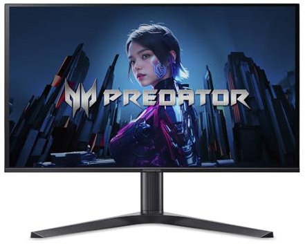 Predator X27U X1 Gaming Monitor 26,5 Zoll (69 cm Bildschirm) WQHD, Quantum Dot OLED, 240Hz, 0.03ms(GTG), DP 1.4, 2xHDMI 2.1, höhenverstellbar, FreeSync Premium Pro