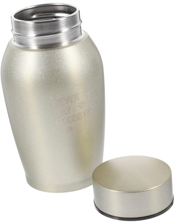 Kisangel Urne Funéraire pour Chat et Chien Acier Inoxydable Petit Format Boîte Commémorative Scellée pour Cendres Animaux Urne Cendres Durable et