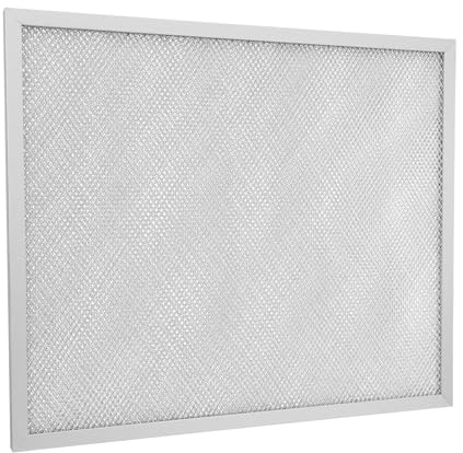 TOBBOMEY Rectangle Range Hood Filter - 14x12inch Metal Mesh Exhaust Hood Grease Filter Screen for Kitchen Appliance Ventilation - Rectangle Cooker Mesh Strainer