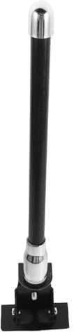 MAGICLULU Antena Decorativa Automotriz de 36 Cm, Varilla Metálica Negra Resistente Corrosión, Antena de Repuesto para Coche Compatible Techo, Accesorio para Mejora y Decoración Exterior