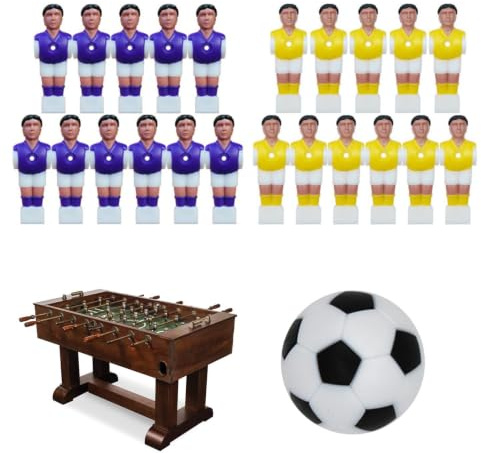 Kicker-ersättare män roliga fotbollsfigurer