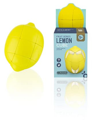 Fruit Cube - Rompecabezas con Forma de Limón Estilo Rubik para niños y Adultos.