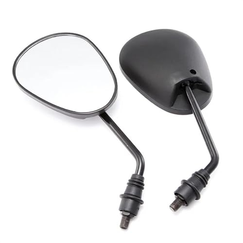 Stylisches Lenkerzubehör Motorrad-Rückspiegel Big View Scooter E-Bike Für CBR 300R VFR 800 (Color : 8mm Pair)