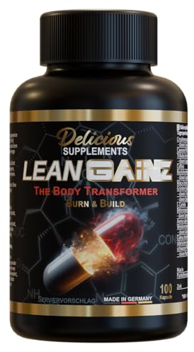 Lean Gainz - The Body Transformer ? die All-in-One-Lösung für Muskelaufbau, Kraftentwicklung, Leistungssteigerung und Diät-Unterstützung!