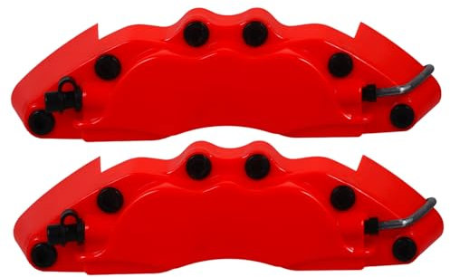 OUNONA Copri Pinze Freno Auto Protezioni Decorative ABS per Pinze Freno Copri Pinza Estetico per Ruote Veicolo