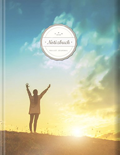 BULLET JOURNAL (©Star, A4, 156 Seiten, Softcover) || Mit Register || XXL Punktraster Notizbuch, Tagebuch, Gepunktete Seiten, Dot Grid Notebook, „Achtsamkeit“