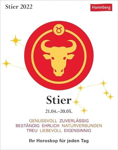 Stier Kalender 2022: Ihr Horoskop für jeden Tag