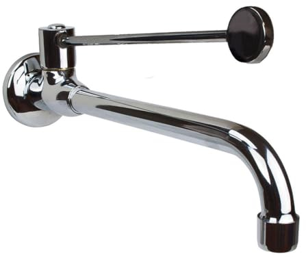 oxen l162544 robinet Medical murale BEC fixe, chrome Brillant