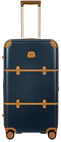 BRIC'S Bellagio Trolley Trunk Blue/Tan