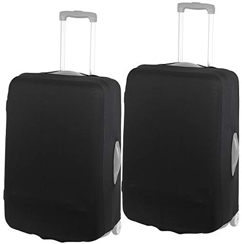 Xcase Koffer Überzieher: 2er-Set elastische Schutzhülle für Koffer bis 63 cm Höhe, Größe L (Kofferbezug, Gepäckabdeckungen)