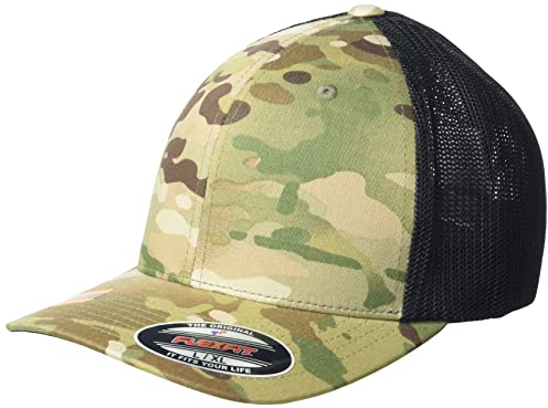 Flexfit Unisex Kappe Multicam Trucker Mesh Cap Multicam L/XL