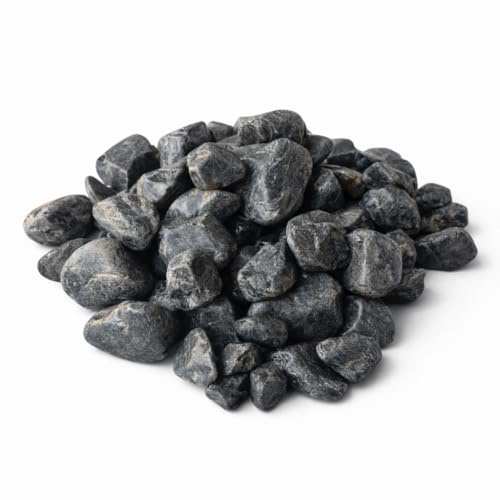 Vegara Stone Canto rodado Decorativo Negro Puro (25, 20/40MM)