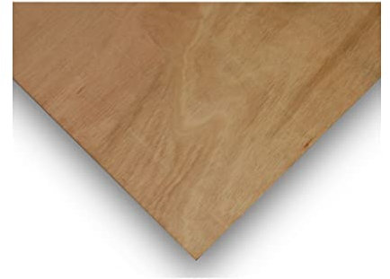 Hardwood Plywood Sheets Plywood 6mm (5.5mm finish) Board cut to sizes (2x3 ft (610x915mm))