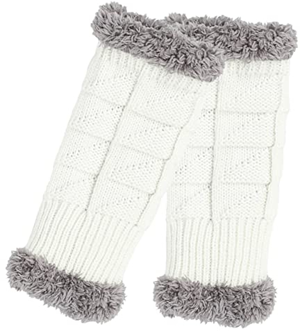 Garneck Kurze Armstulpen Für Damen Bequeme Winterhandschuhe Mit Winddichtem Und Wärmeisolierendem Design Strapazierfähige Halbfinger-strickhandschuhe Für Outdoor-kälteschutz