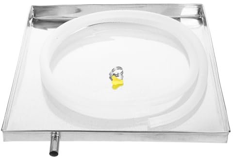 Mipcase Vasca di scarico dell'aria condizionata: Vasca di scarico portatile CA Vasca di scarico multifunzionale per lavastoviglie Vasca di raccolta con tubo di scarico