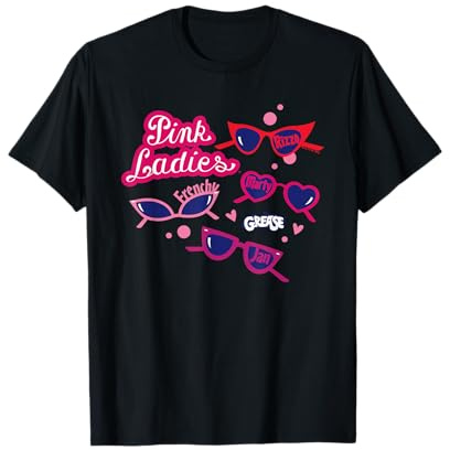 Grease Pink Ladies Frenchy Rizzo Marty & Jan T-Shirt