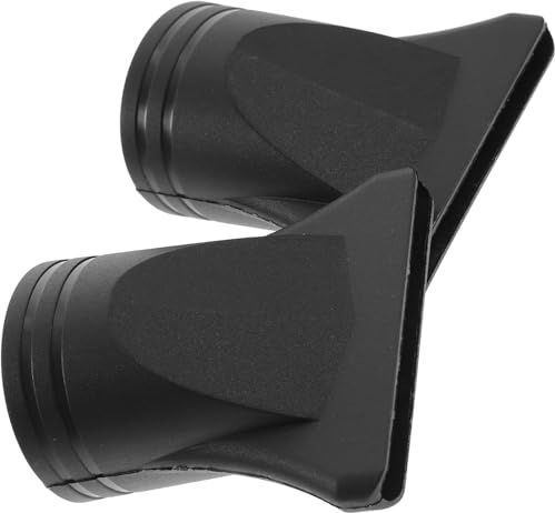 2 ugelli di ricambio per asciugacapelli, non universali, professionali, per asciugacapelli e concentratori stretti, per diffusori di diametro da 4,3 cm a 4,5 cm, accessori per asciugacapelli