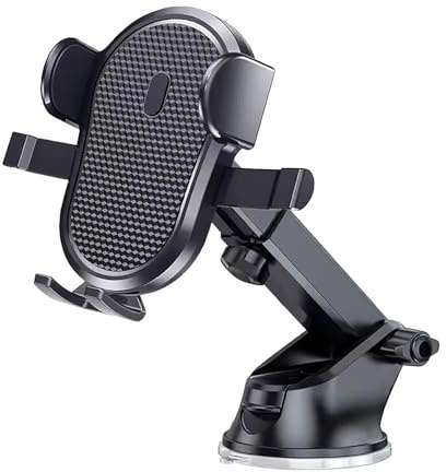 QUEMISS Support Téléphone Voiture MagSafe 360° Rotation Opération Porte Telephone Compatible Galaxy Note 8 S8 S8 Plus S4 avec Android Max XR X 8 Samsung iPhone 12 13 14 15 17 Pro for All Smartphone