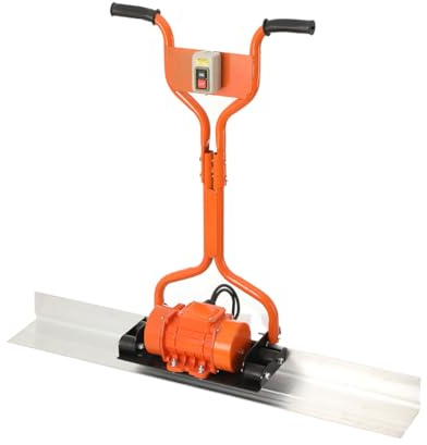 Betonglätter Betonverteiler Elektrischer Betonrüttler 200W Beton Estrich Abzieher Mit 100cm Abstreifleiste 220V Glättungsmaschine 2850 U/min Estrichglätter Betonschieber