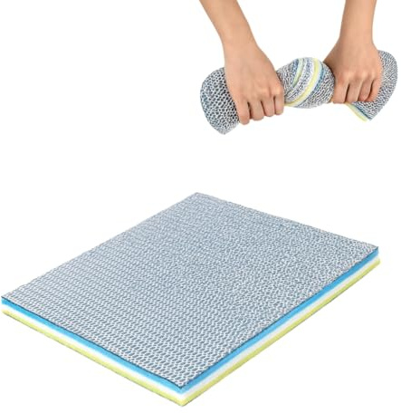 LeGeYo Esponja filtrante 9D de Alta eficiencia 40×30×2 cm, Material biológico con Estructura Tipo Panal, Alta Permeabilidad, Recortable para acuarios y filtros de Estanque