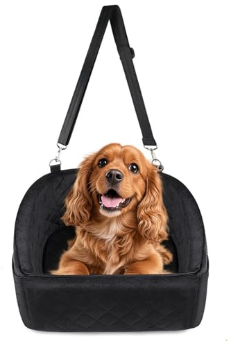 Hundbilstol – 19,69 sammetskudde | Velvet Animal Cushion - Andningsbar och varm sits till 35 pund för bilresor och camping