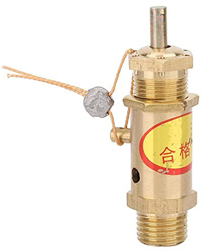 DGLDCSHUAI G1/4 Air Compressor Safety Release Pressure Valve for Boiler Steam Generator (2kg)