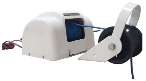 SMTYXS Cabrestante De Ancla Eléctrico For Barco 12 V Y 45 LB con Control Remoto Inalámbrico For Agua Salada Marina Rendimiento Potente