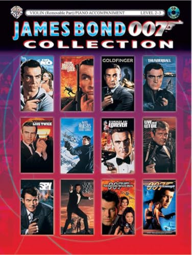 James Bond 007 Collection. Violine, Klavier: Violine/Geige, Klavierbegleitung (incl. CD)