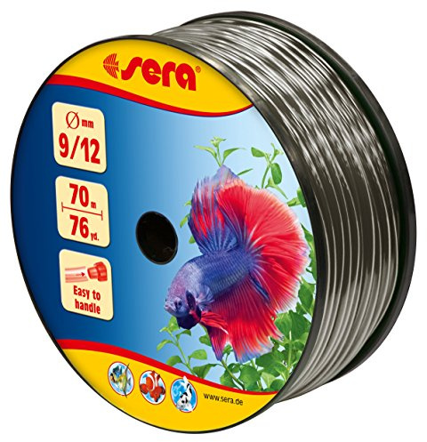 sera 9/12 Schlauch grau 70 m - Schauch fürs Aquarium - Flexible Schläuche in verschiedenen Durchmessern, Längen und Farben