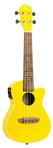 Ortega Guitars Konzert Ukulele - Earth Series - elektro-akustisch - Okoumé/ Mahagoni (RUSUN-CE)