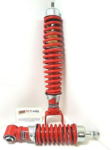 KIT AMMORTIZZATORI CARBONE ANTERIORE + POSTERIORE REGOLABILE ROSSO VESPA 50 R L SPECIAL ET3 125 PRIMAVERA