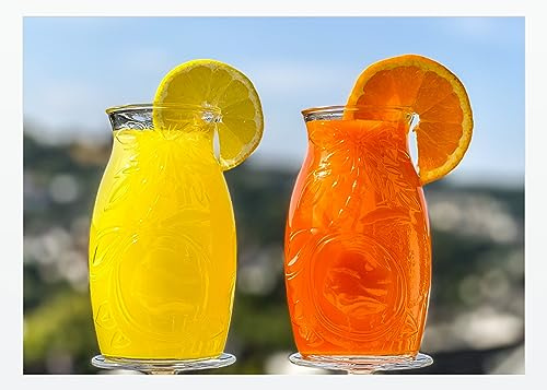 Topkapi 250.974 XL Tiki Cocktailgläser Becher Set Coconut – 4 Stück, ~500ml | Tiki Bar Serie: Palme mit Kokosnuss Motiv Trinkgläser für Südsee Karibik Flair, ideal für Pina Colada, Mai Tai, Zombie usw.