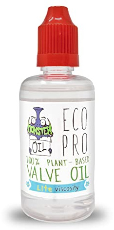 EcoPro Valve Oil | USA-Based and Veteran-Owned! Plant-based, Non-Toxic, and Environmentally Friendly | For all Brass Instruments by Monster Oil