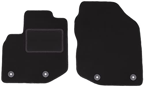 Wielganizator Automatte – Passend für Honda Jazz III Schrägheck 2011-2014 – Velours – Autozubehör - Auto Fußmatten – Fußmatte Auto – 2-teilig - schwarz