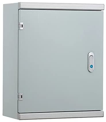 Cold Rolled Steel Electrical Box 20'' x 16'' x 8'' Outdoor/Indoor 1mm/0.04″ Thick Cold Rolled Aluminum Alloy Eyebrow Electrical Enclosure Box 20 H x 16 W x 8 D with Mounting Plate IP66 Weatherproof