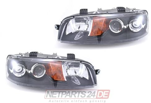 Johns Set di indicatori di direzione alogeni per Fiat Punto 188 H1 H1 sinistra destra