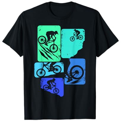 Mountain Bike Downhill Biker MTB Boys Children T-Shirt