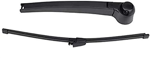 HBZYD Heckscheibe Scheibenwischer Arm & Blatt,Passt für VW Passt für Golf V MK 5 2003-2009 13 Hinten Wischerarm Scheibenwischer Set
