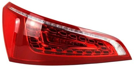 CAOXINZI Auto Rücklicht Komplettsets für Audi Q5 2010 2011 2012 2013, Auto Heckleuchte Rücklicht Baugruppe, Wasserdicht Stoßfester Rückleuchten Links Rechts Ersatz Zubehör,A/Left