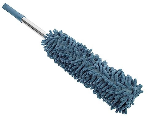 Anneome Plumero Extensible De Microfibra Chenille Para Limpieza De Polvo Hogar Para Radiadores Ventiladores y Superficies Difíciles De