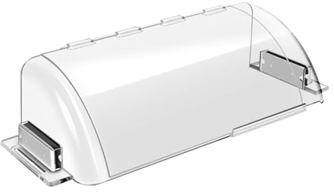 Vent Deflectors,Magnetic Vent Redirector - Transparent Air Vent Diverter Double-Layer Floor Vent Deflector for Floor Side Wall Or Ceiling