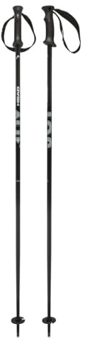 HEAD Women's Joy Black Ski Poles, 120