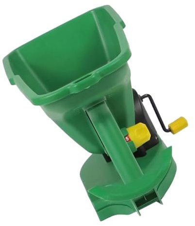 Toddmomy Épandeur Portable Main pour Semences Réglable Plastique Semoir De Jardin Compact Et Léger pour Pelouse Et Compost