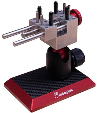 Jiuvaso Mini étau de table pour établi de loisirs, pince à angle réglable pour modèle de loisirs