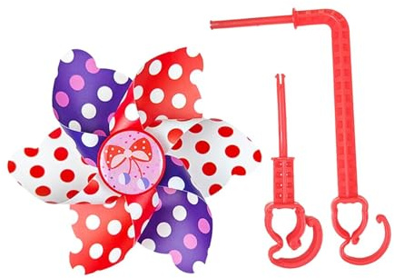 Chatonshen Kinder Fahrradlenker Windmühle Fahrradzubehör Leichtes Dekor Neuheit Kinderspielzeug Fahrrad Windrad Fahrraddekoration, Schmetterling