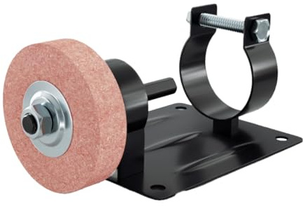 Yarryuter Support de Coupe de Perceuse Électrique avec Meule de Polissage, Convertisseur D'Affûtage en Métal