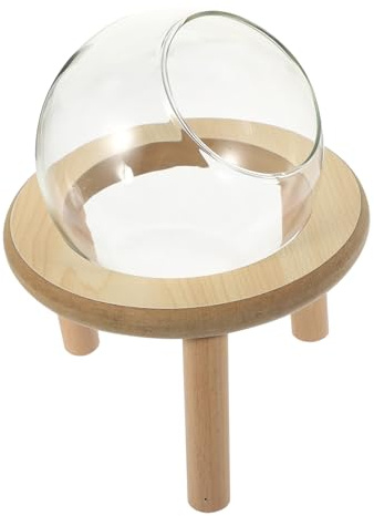 DOITOOL Transparente Hamster Badewanne Mit Strapazierfähigem Sandbad Abgerundete Kanten Geeignet Als Futternapf Und Toilette Für Goldhamster Und Farbmäuse Im Haushalt